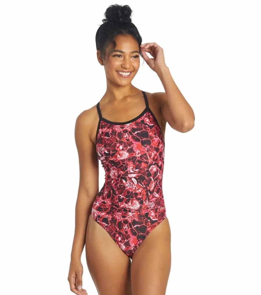 * Sporti Cogent Thin Strap One Piece Swimsuit | Women'S