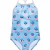 * Snapper Rock Girls' French Riviera X Back Tie One Piece Swimsuit (Little Kid, Big Kid) | Girls'