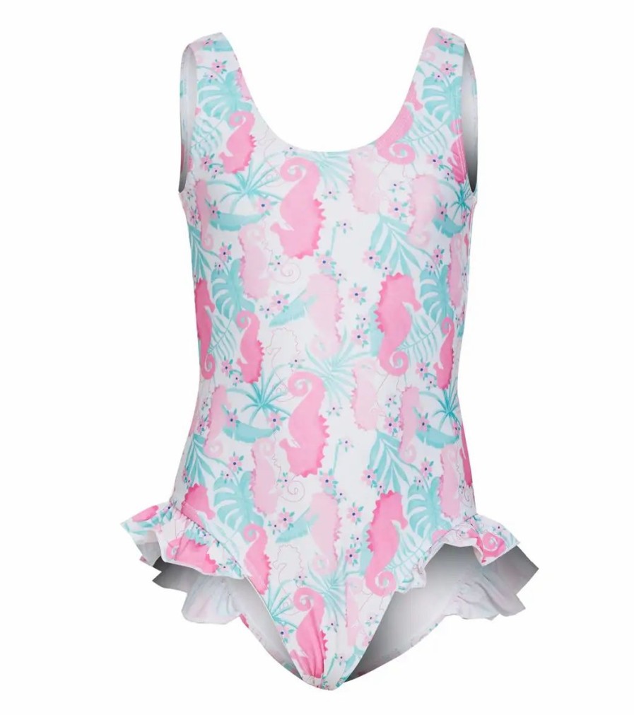 * Flap Happy Girls' Delaney Upf 50+ Delaney One Piece Swimsuit (Baby, Toddler, Little Kid) | Girls'