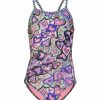 * Dolfin Girls' Printed One Piece Swimsuit (Big Kid) | Girls'