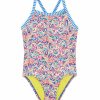 * Dolfin Girls' Printed One Piece Swimsuit (Big Kid) | Girls'