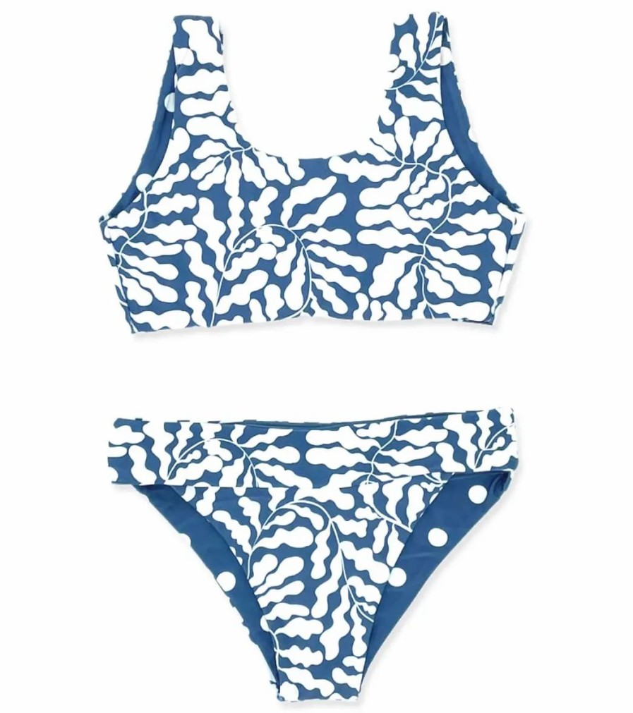 * Feather 4 Arrow Girls' Island Hopper Reversible Two Piece Bikini Set (Toddler, Little Kid, Big Kid) | Girls'