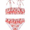 * Seafolly Girls' Ruffle Two Piece Bikini Set (Baby, Toddler, Little Kid) | Girls'