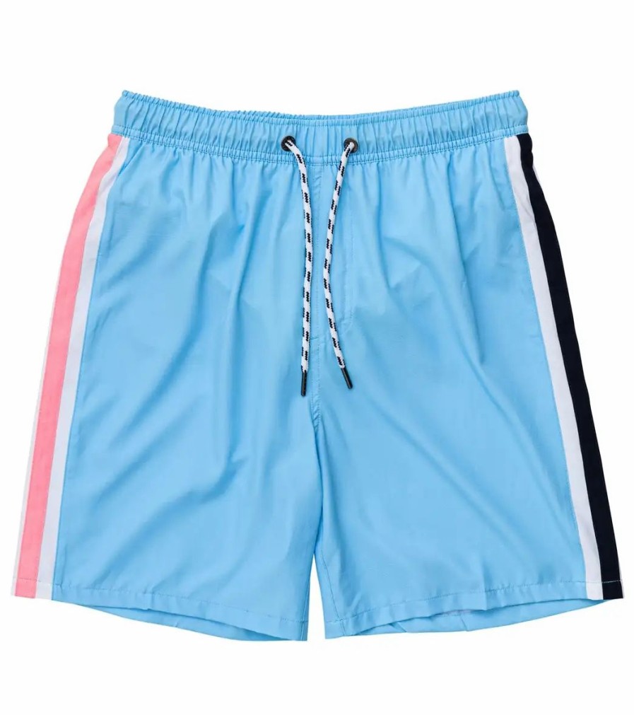 * Snapper Rock Men'S Retro Stripe Swim Trunks | Men'S