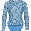 * Splendid Girls Girls' Flora Long Sleeve Rashguard Set (Big Kid) | Girls'