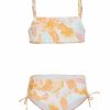 * Billabong Girls' Tropical Punch Bandeau Two Piece Bikini Set (Little Kid, Big Kid) | Girls'