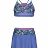 * Under Armour Girls' Ua Two Piece Swim Skirt Set (Toddler, Little Kid, Big Kid) | Girls'