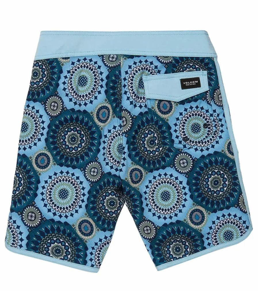 * Volcom Boys' Mod Barnacle Scallop Board Shorts (Big Kid) | Boys'