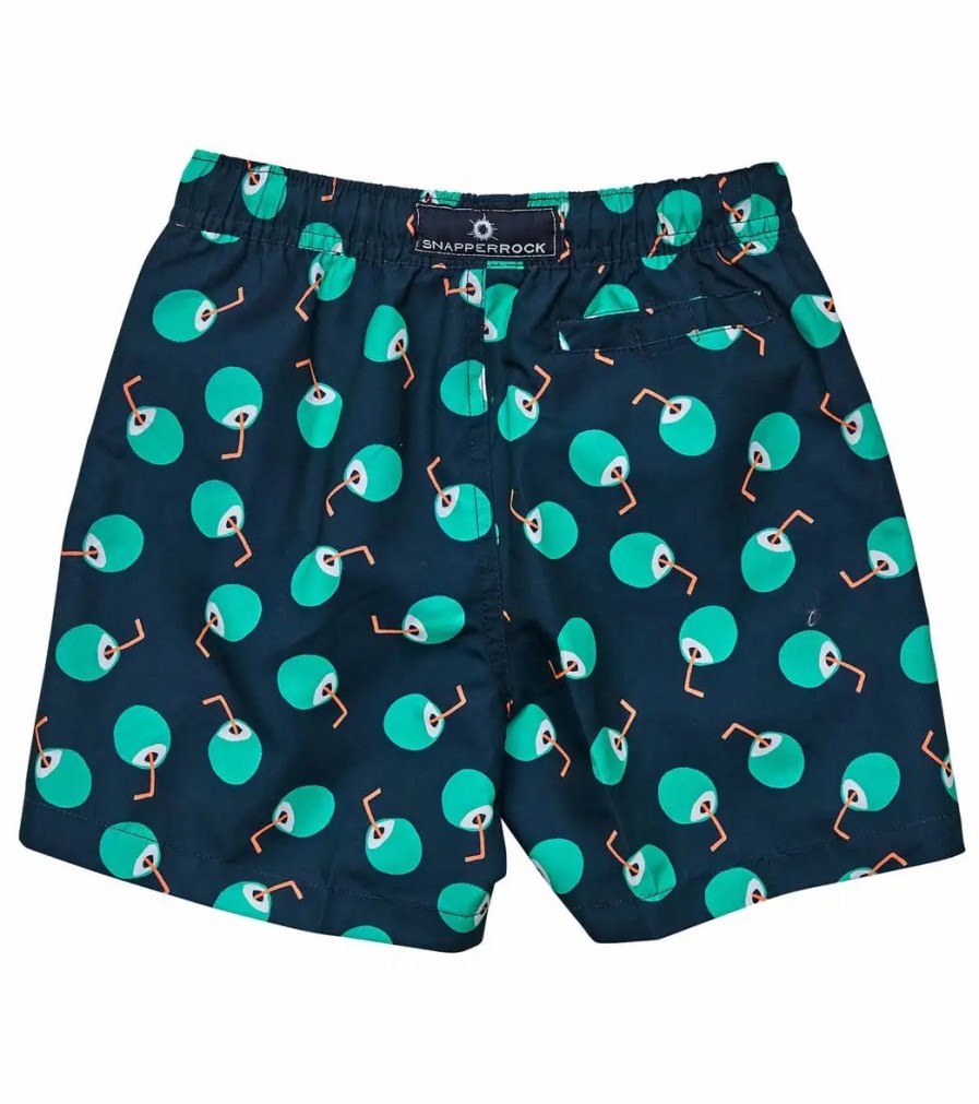 * Snapper Rock Boys' Coco Loco Swim Trunks (Toddler, Little Kid, Big Kid) | Boys'