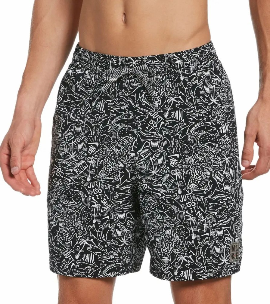 * Nike Men'S 18 Shark Swim Trunks | Men'S