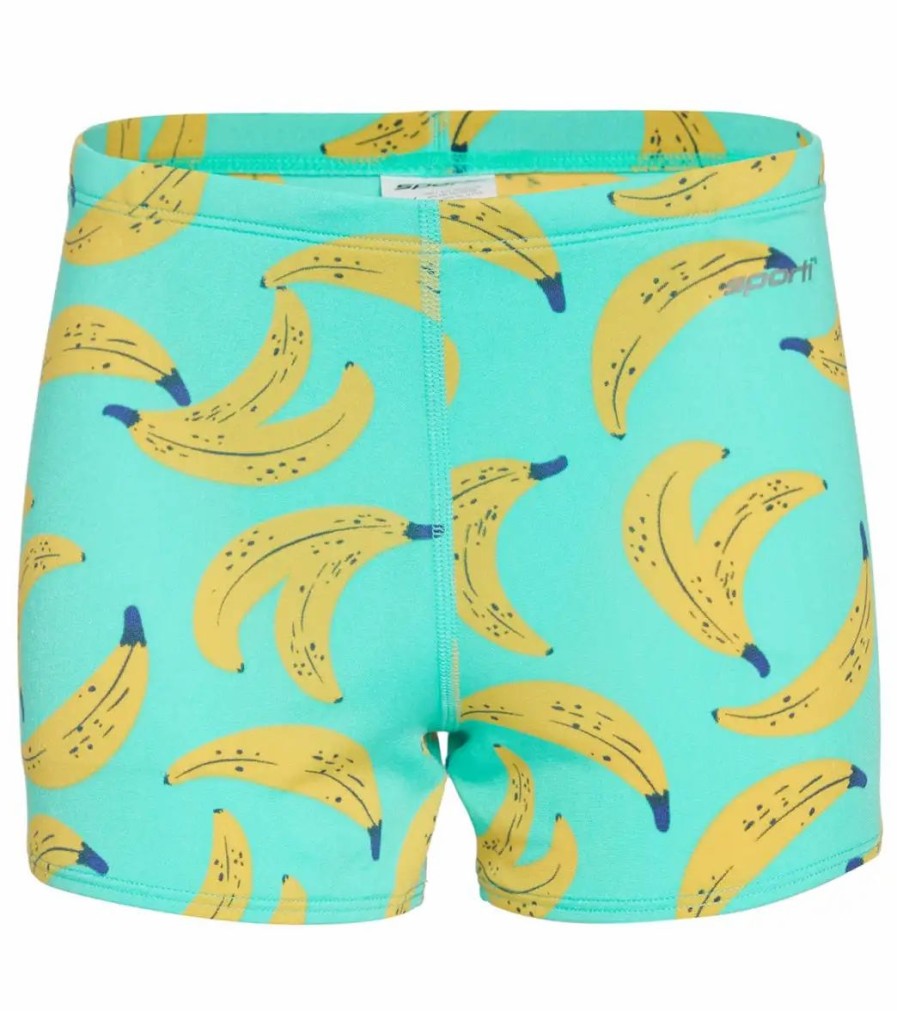 * Sporti Hydrolast Banana Buddy Square Leg Swimsuit Youth (22-28) | Boys'