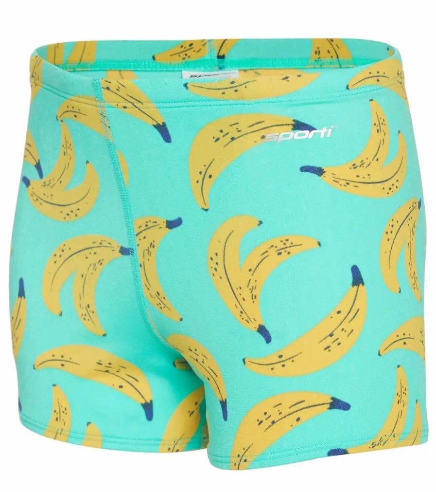 * Sporti Hydrolast Banana Buddy Square Leg Swimsuit Youth (22-28) | Boys'