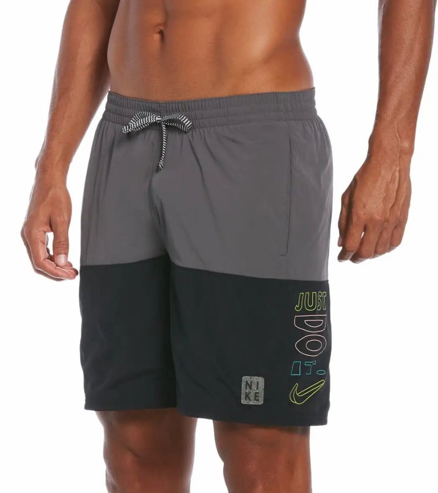 * Nike Men'S Jdi Stack Icon 18 Swim Trunks | Men'S