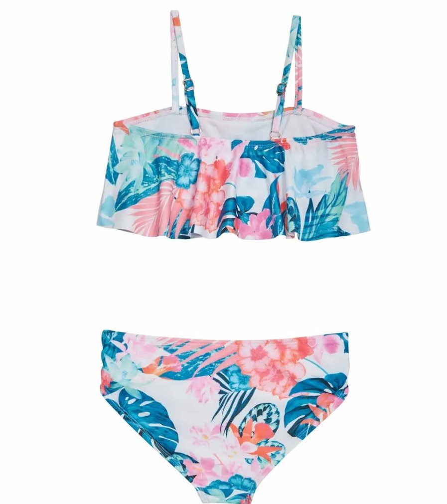 * Raisins Girls' Sunny Isles Lanai Two Piece Bikini Set (Big Kid) | Girls'