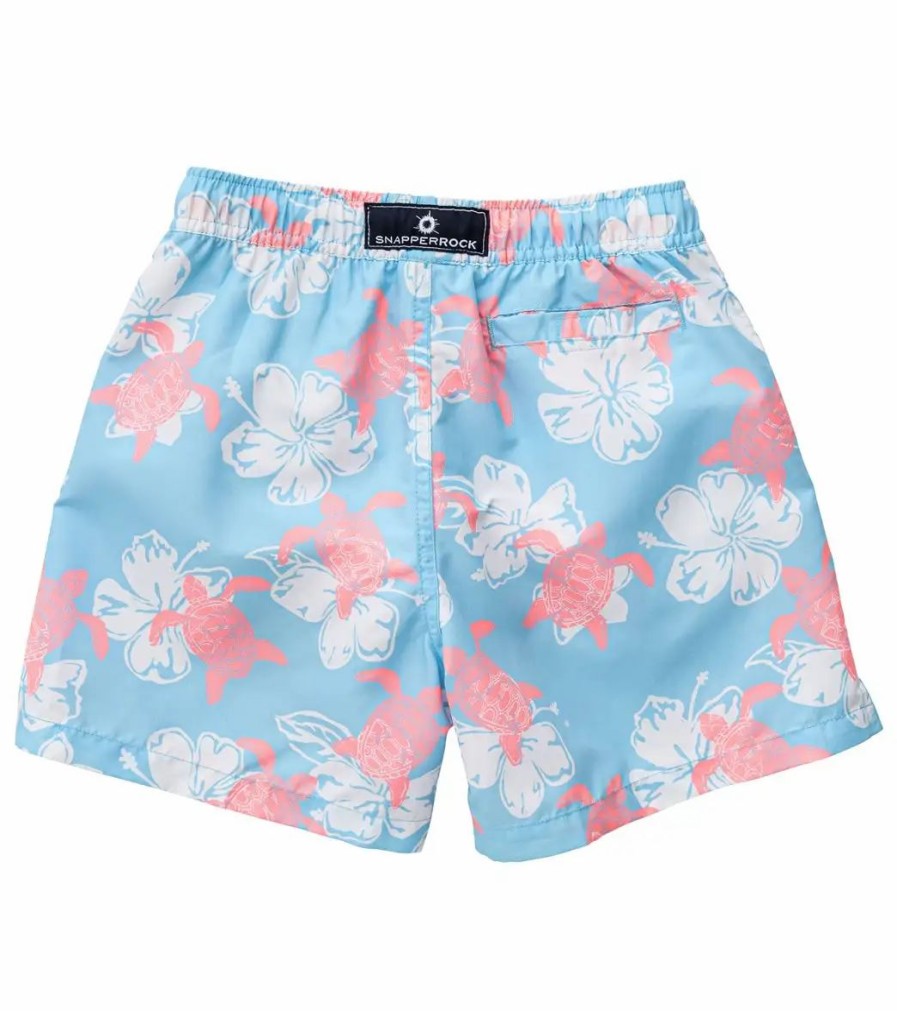 * Snapper Rock Boys' Turtle Tide Volley Board Short (Toddler, Little Kid, Big Kid) | Boys'