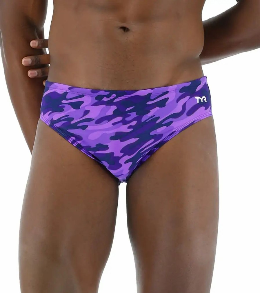 * Tyr Men'S Camo Racer Brief Swimsuit | Men'S